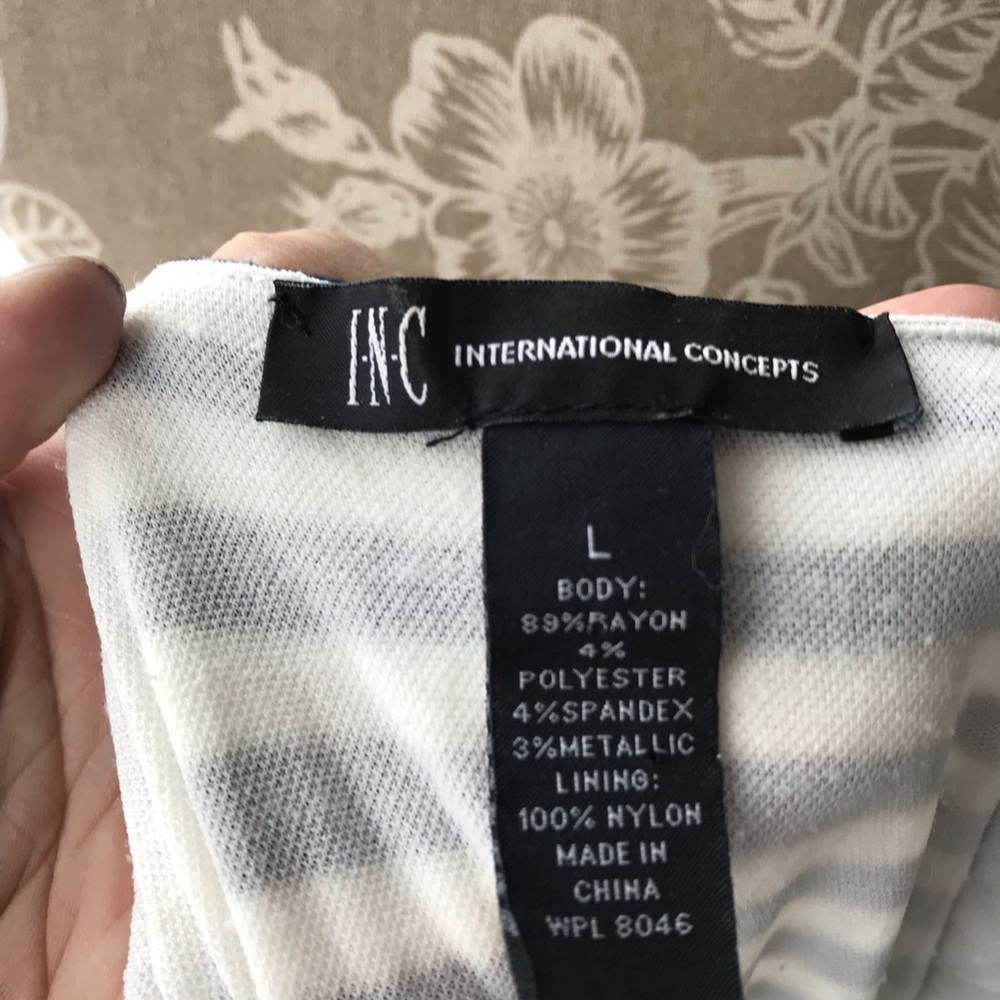 I.N.C. Stripe dress - Picture 4 of 4